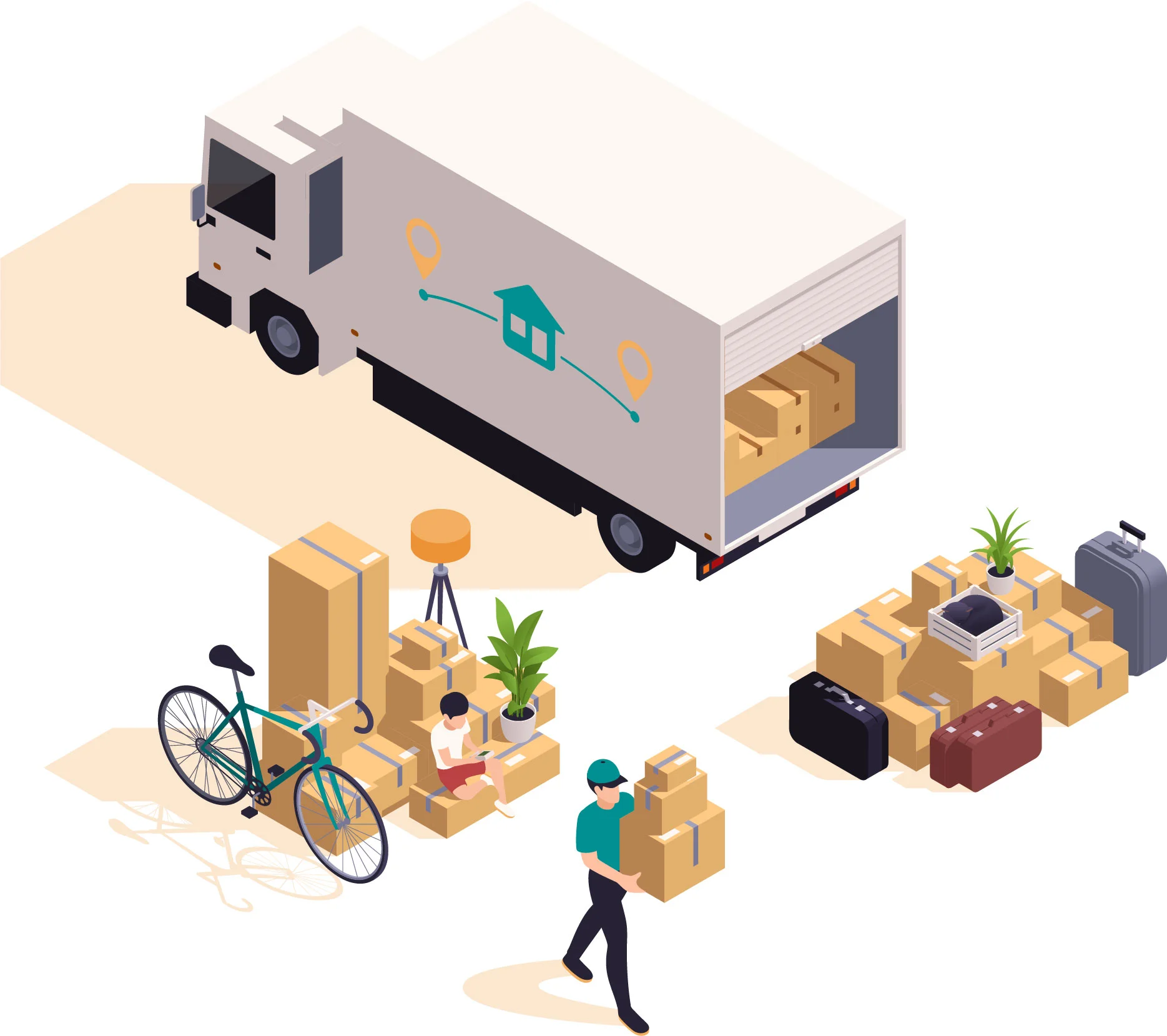 Vente de cartons et fournitures pour déménagement sur Alès